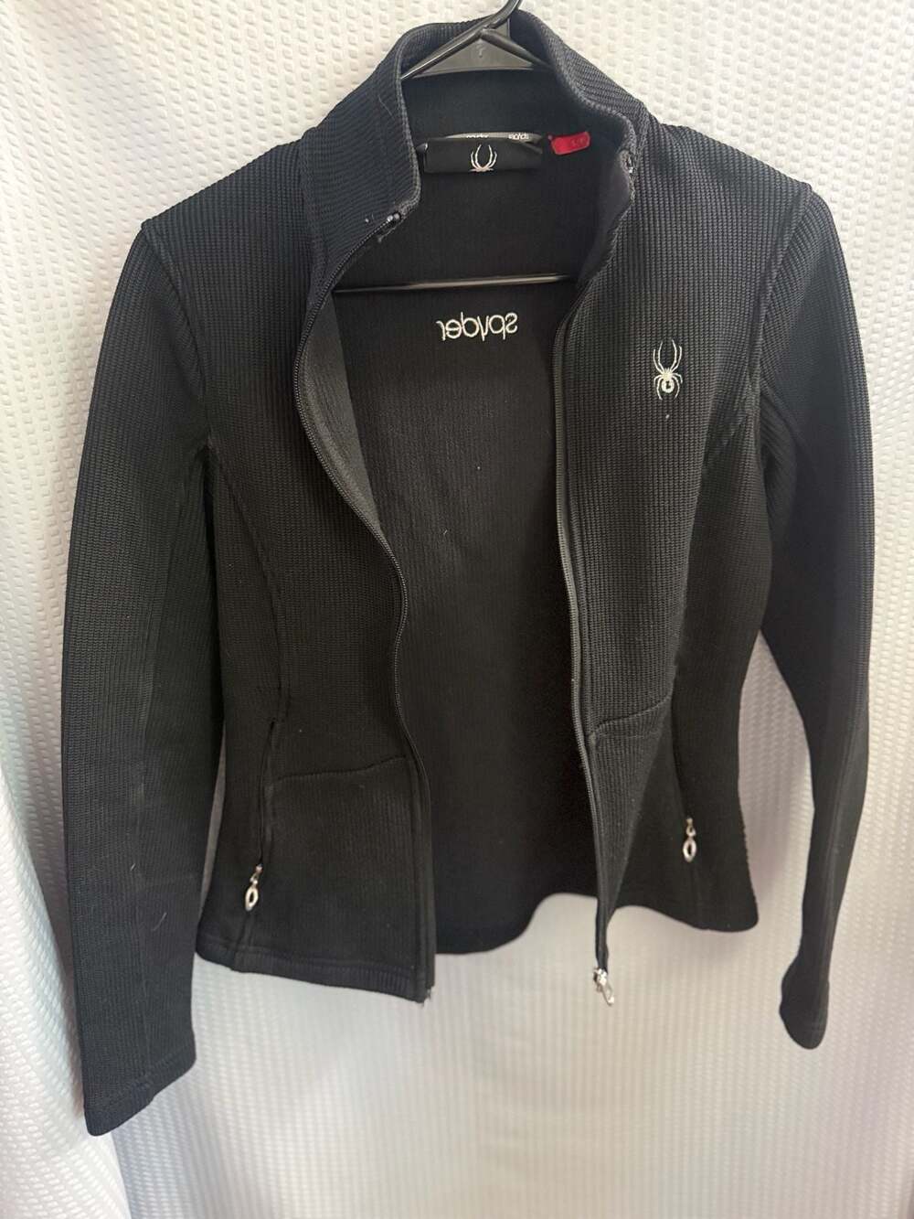 Spyder Women's Endure Full Zip Core Sweater Jacket Black Size S